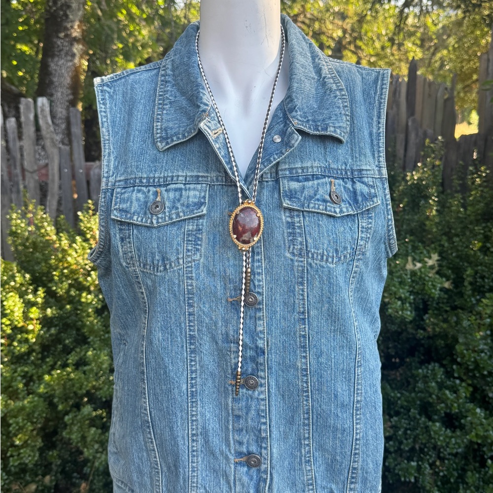 Vintage Cabela's Denim Vest